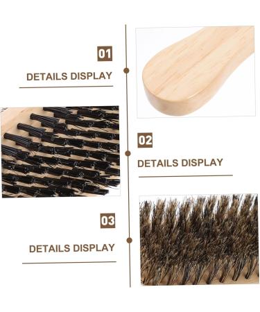 Shop Gleavi Men's 3-Piece Double-Sided Beard Brush Set | Vintage Grooming Gifts | Ideal for Hair & Shaving | International Shipping Available - Buy Online on GoSupps.com