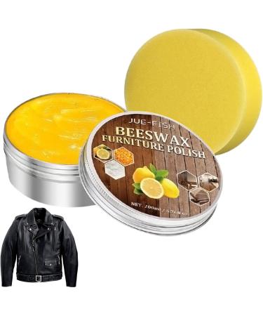 Wood Wax | Beeswax Wood Seasoning - Multipurpose Beeswax Furniture Polish with Sponge for Wood Polish - Buy Online on GoSupps.com