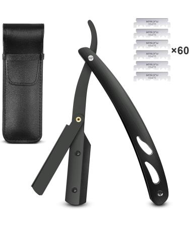 Uraqt Travel Razor Set for Men - Precision Barber Razor with 30 Double Blades & Case - Ideal for On-the-Go Grooming - Buy Online on GoSupps.com