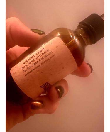 Organic Beard Oil - Moisturizing & Soothing | Promote Hair Growth | All-Natural Ingredients | US Made & Veteran Owned - Buy Online on GoSupps.com