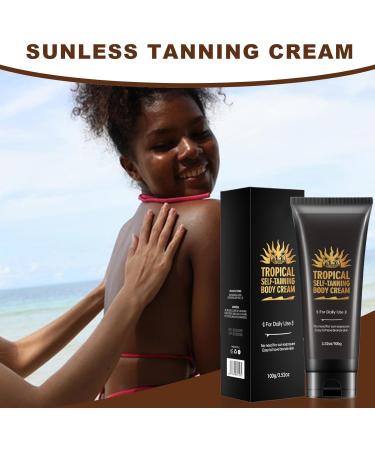  G n rique Tanning Lotion Gentle Natural Sun 6.18in Tanning Body Bronzer Sun Skin Care Beauty Supplies for Mom Daughter Girlfriend Smooth Radiant Glow UV Protection - Buy Online on GoSupps.com