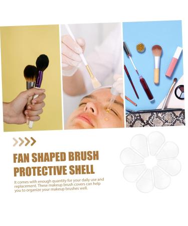 10pcs Makeup Brush Protector - Portable Lipstick Brush Covers for Kids & Travel - Durable Bubble Plastic Storage - Buy Online on GoSupps.com