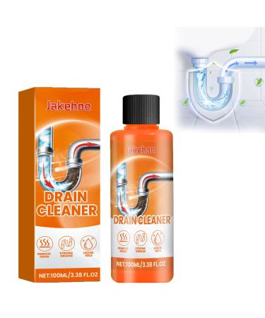 Pipe Unblocking Fluid Drain Pipe Clearing Fluid Hair Deodorant and Dredging Liquid Pipe Unblocking Solution Suitable for Bathroom Or Sink Drains and Kitchen (1pcs)