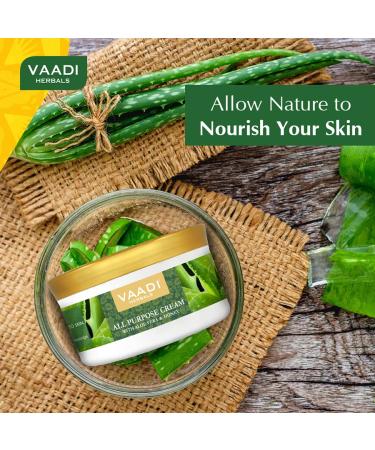 Vaadi Herbals All Purpose Cream 150g - Nourishing Herbal Moisturizer for All Skin Types - International Shipping Available - Buy Online on GoSupps.com