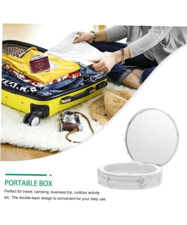 HAPINARY 4 Pcs Storage Box Refillllable Powder Case Face Powder Case Cosmetic Powder Container - Buy Online on GoSupps.com