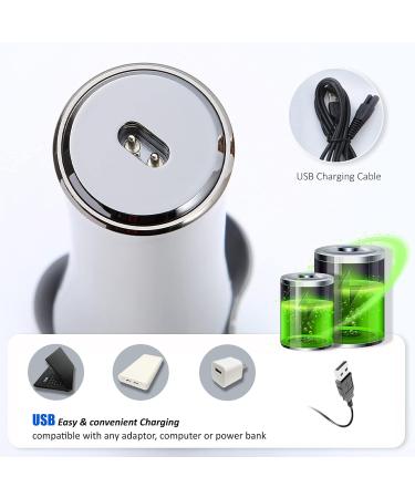 Electric Shaver for Men Rechargeable Rotary Face Razor 100% Waterproof Shaving Men's Cordless Shavers with USB Fast Charging - Buy Online on GoSupps.com