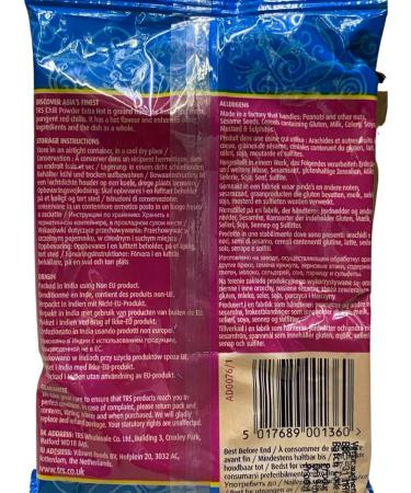 TRS Chilli Powder Extra Hot 1 x 100 g - Buy Online on GoSupps.com