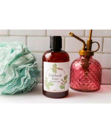 Buy Patchouli Rose Shower Gel 8 oz - Organic Luxurious Aroma International Shipping Available - Buy Online on GoSupps.com