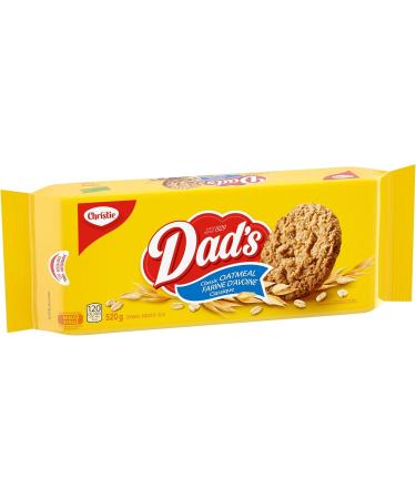 Dad's Oatmeal Original Cookies 520 g Oatmeal 520 g - Buy Online on GoSupps.com