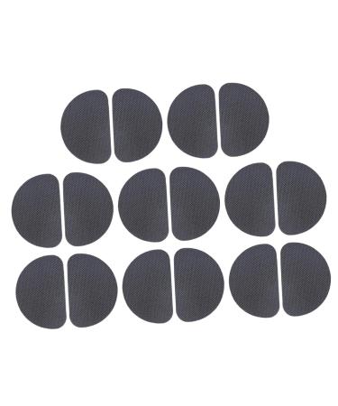 Didiseaon 8pairs Anti-Slip Stickers for Soles Forefoot Shoes Sole Pads Gel Heel Protectors Noise Reduction Shoe Grips Gel Insole Anti-Skid Sole Pads Glue Men's Shoes Protective Shoes
