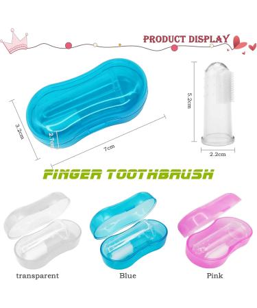 Shop Xtudou Toothbrush Set - 4 Portable Etui 8 Covers & 3 Silicone Baby Toothbrushes - Perfect for Travel Camping & Home | 4 Color Options - Buy Online on GoSupps.com