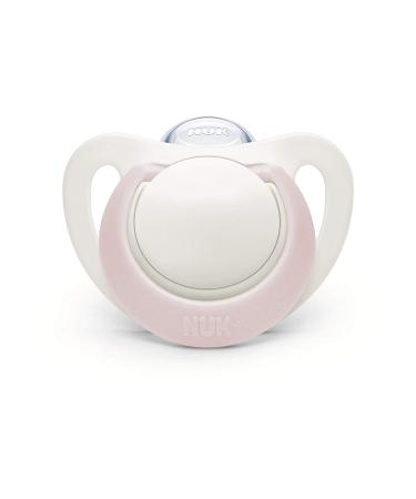 NUK Orthodontic Pacifier for Babies 0-2 Months - 2 Pack | Soft Silicone & BPA Free - Buy Online on GoSupps.com