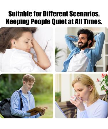 Quiet Reusable Silicone Ear Plugs with 6 Ear Tips + Ear Plug Box - Ideal for Sleeping, Work, Study, and Travel - Buy Online on GoSupps.com