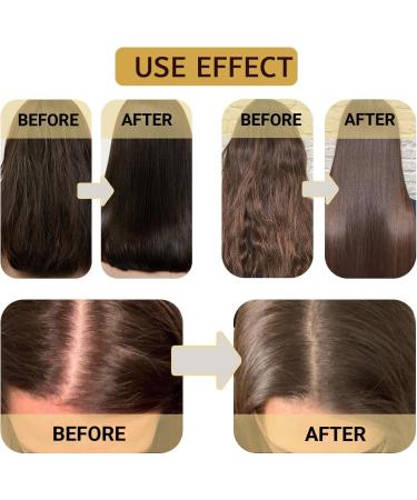 Grgowe Cheveux l'Huile Essentielle d'Argan+Masque Capillaire Au Collag ne Nourrissante Traitement Capillaire Au Collag ne Huile Essentielle d'Argan Marocaine Hydrate Les Cheveux Secs Et Cr pus - Buy Online on GoSupps.com
