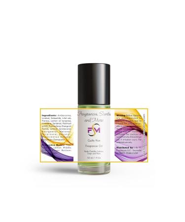 Guilty Man Fragrance Oil - Premium 1 Fl Oz Glass Roll On | International Shipping Available - Buy Online on GoSupps.com
