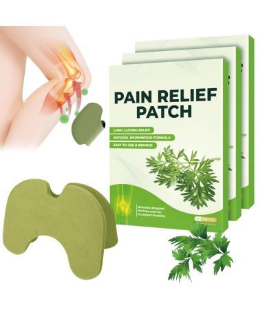 Pain relief patch Kaluofan 30PCs anti pain pavement pain relief patch kneeclorence relief wormwood knee joint patch pain relief heat patch for back pain