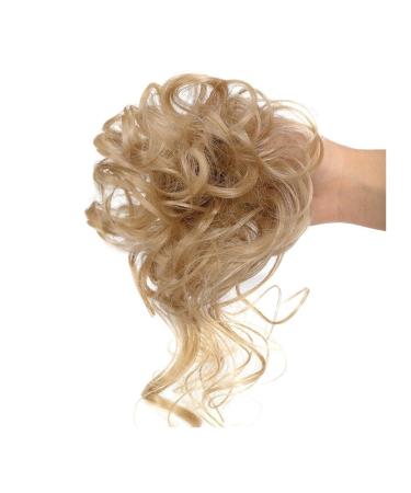 Messy Bun Hair Piece for Women Pieces Curly Chignon Donut Scrunchie for Women Messy Bun Hair Piece Synthetic Tousled Updo Hair Buns Extension Elastic Hair Band Hair Fake Hair Accessories for Women 107