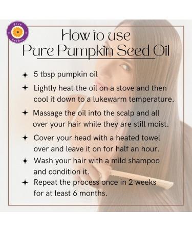 d ve herbes Pure Pumpkin Seed Oil (Cucurbita Pepo) with Glass Dropper Cold Pressed (Pack of Three) 100ml X 3 (10 oz) - Buy Online on GoSupps.com