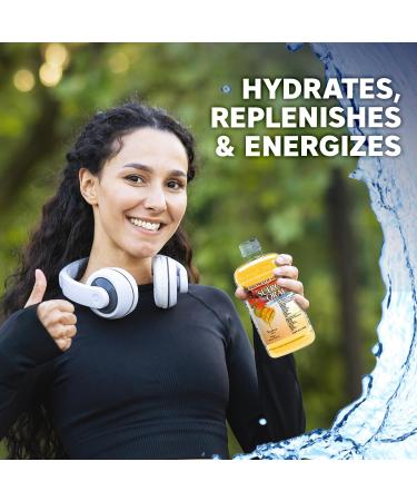 Suero Oral Electrolyte Solution - Electrolytes Drink Hydration Booster & Rehydration Drink for Kids & Adults Hydrates Replenishes Energizes Mango Flavor 1 Liter (4 Pack) - Buy Online on GoSupps.com