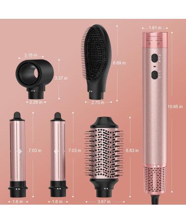 Brightup Air Styler - Professional 110 000 RPM Hair Dryer Brush | High-Speed Ionic Multi Hair Styler for Fast Drying Curling Straightening & Volumizing | International Shipping Available - Buy Online on GoSupps.com