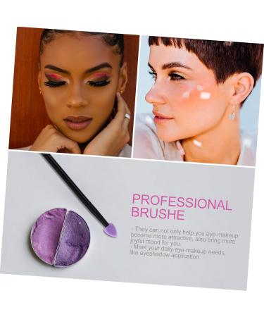 SOESFOUFU Makeup Brush 5pcs Silicone Eyeshadow Brush Cream Eye Shadow Cream Suit Face Tools Professional Simple Appliance 13x1cm Purple - Buy Online on GoSupps.com