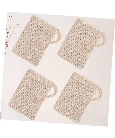 DRESSOOS 4pcs Exfoliating Soap Pouch Soap Mesh Holder Organic Soap Bag Tweezer Pouch Lip Gloss Organizer Net - Buy Online on GoSupps.com