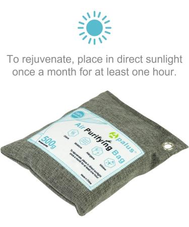 Apalus Dehumidifiers for Car & Home - Natural Bamboo Activated Carbon Air Freshener | 2x500g Moisture Remover - Buy Online on GoSupps.com