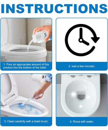 2024 New Splash Foam Toilet Cleaner - Best Foaming Solution for Toilets Urinals & Squatting Pans - International Shipping Available - Buy Online on GoSupps.com