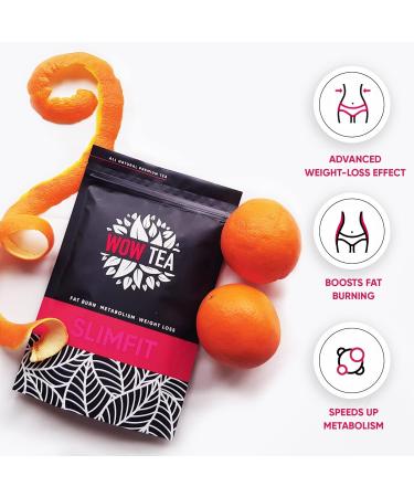 ATOP LLC WOW TEA 2 months Slimfit Tee Pack - Buy Online on GoSupps.com