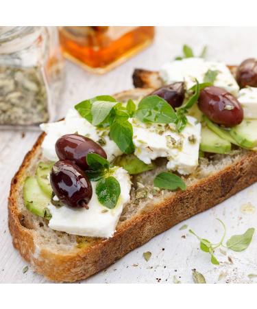 Sanniti Italian Kalamata Whole Olives 19.4 oz (550 g) - Authentic Mediterranean Flavor - Buy Online on GoSupps.com