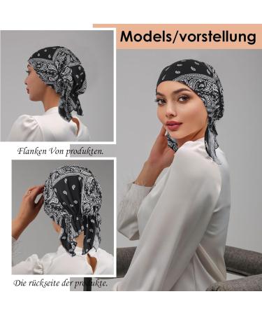YuwJoowee Headscarf for Women | Stylish Muslim Bandana & Turban | Cancer & Chemo Hair Loss Support | Sun Protection Scarf - Buy Online on GoSupps.com