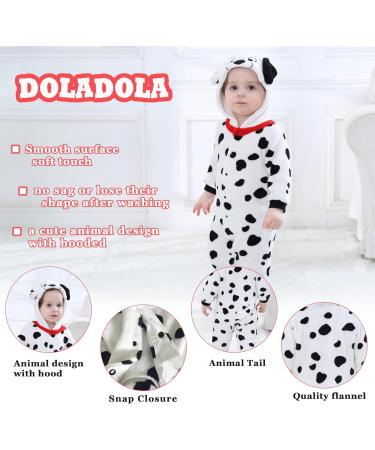 Doladola Baby Animal Hooded Romper | Toddler's Jumpsuit Outfit 6-12 Months - Dog - Buy Online on GoSupps.com