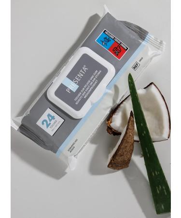 Presenta Towels - 24 Pack for Stoma Care | Soap & Water Replacement | Gentle & Quick Skin Cleaning for Adults & Children - Buy Online on GoSupps.com