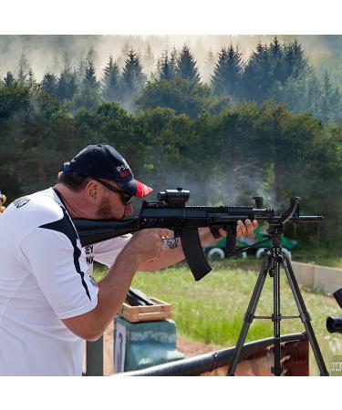 LCNCY Shooting Sticks Tripod Hunting Rest with 360 Rotation - Aluminum, 5-Section Adjustable Binoculars Tripod with Adapter for Rifle, Hunting, Binoculars, Spotting Scope, Crossbow Stand - Buy Online on GoSupps.com