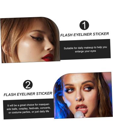 FOMIYES 18 Pairs Anti Sweat Eyeliner Waterproof Tape Self- Adhesive Eye Line Strip Eyeliner Sticker Tool Man 9x10cm As Shown 1 - Buy Online on GoSupps.com
