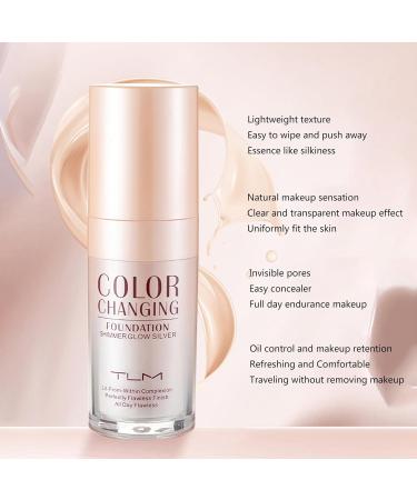 Colour Changing Liquid Hides WrinklesLines Makeup Base Concealer Cover Moisturizing Non-Greasy Long Lasting Colour Changing Liquid Tool Gold - Buy Online on GoSupps.com