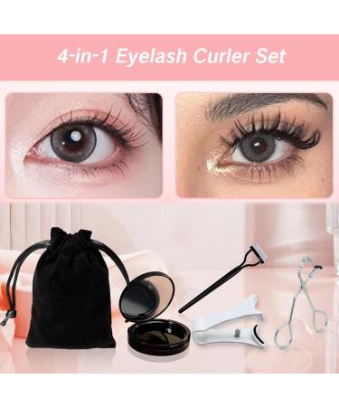 5PCS Lash Curler Kit | Magnetic Eyelashes Applicator Comb & Storage Bag | Professional Volumizing Lash Lift for Daily Use - International Shipping Available - Buy Online on GoSupps.com