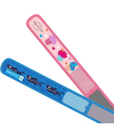 PARA'KITO Mosquito Repellent Pack - 2 Kids Wristbands & 2 Refills Be Cool/Cupcake - Buy Online on GoSupps.com