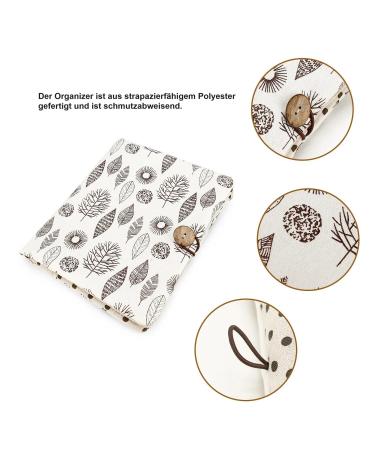 AVH Enterprise Diaper Bag for Boys & Girls - 2-in-1 Organizer | Compact & Spacious (Trees Leaves Design) - Perfect for On-the-Go! - Buy Online on GoSupps.com