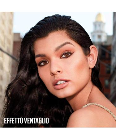 3 x Maybelline New York Ciglia Sensationnelles Very Black Volumizing Mascara Fan Effect Clump-Free - Pack of 3 Mascara - Buy Online on GoSupps.com