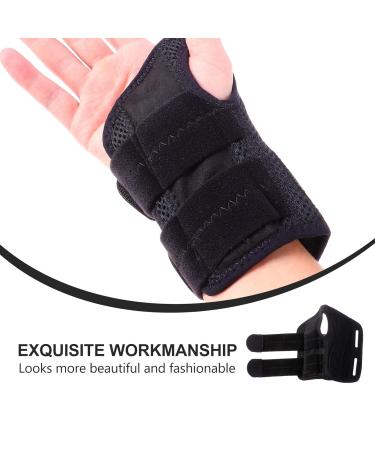 Buy Healifty Two-Way Compression Wrist Brace for Carpal Tunnel - Adjustable Support & Pain Relief - Black Right Hand - Buy Online on GoSupps.com