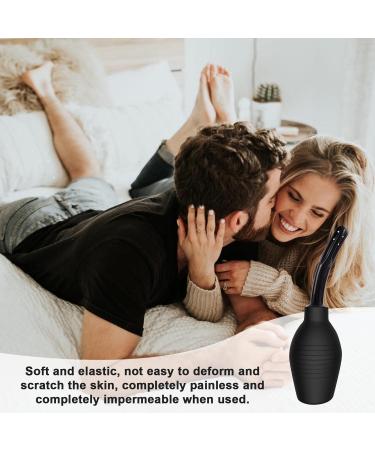 AWAVM 310ML Anal Douche Enema Bulb - Vaginal Cleaner for Men and Women - Safe & Comfortable Rubber Douche Kit - Buy Online on GoSupps.com