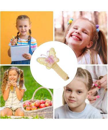 Phone Wire Hair Ties | Colorful Hair Bands | Ponytail Holders Stylish Hair Tie Hair Elastics Hair Bands For Girls Kids Teens Yellow - Buy Online on GoSupps.com