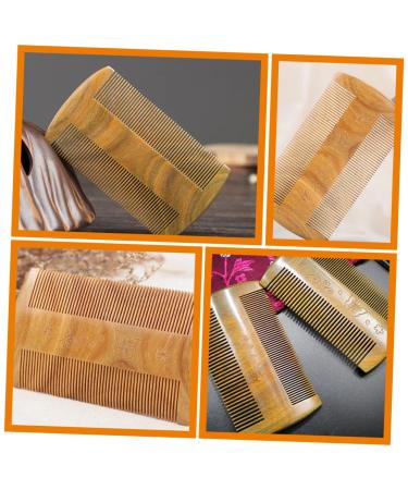 Frcolor Sandalwood Beard Brush & Comb for Men - Eco-Friendly Green Beard Care Essentials - Buy Online on GoSupps.com