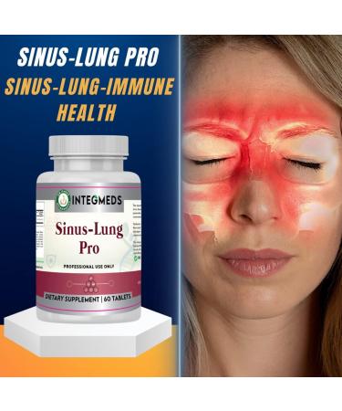 Sinus-Lung Pro 60 Tabs - Respiratory and Sinus Support Supplement - Buy Online on GoSupps.com