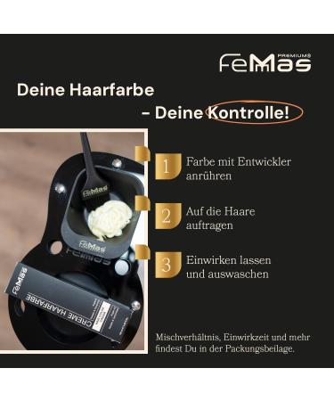 Femmas Hair Color Light Blonde Cool Chestnut 8.91 | Professional Cream with Argan Oil & Keratin | Permanent Hair Tinting for Radiant Color | 100ml - Buy Online on GoSupps.com