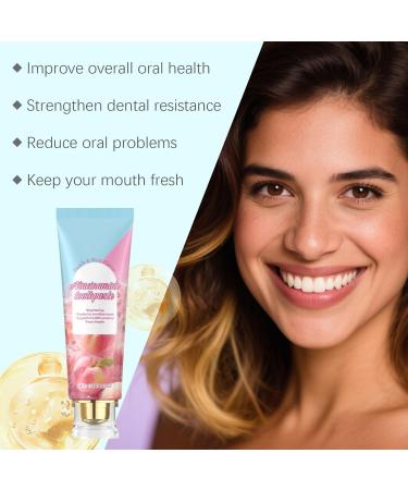  demaxiyad Adult Toothpaste 120g | Deep Stain Remover Fresh Mouth for Daily Routine Night and Day Travel Yellowing Reduction - Buy Online on GoSupps.com