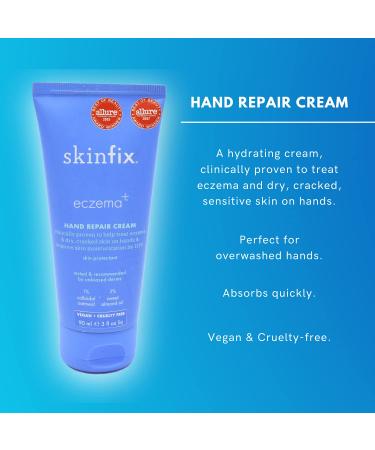 Skinfix Eczema+ Hand Repair Cream - Soothing Treatment for Dermatitis & Dry, Itchy Hands - Buy Online on GoSupps.com