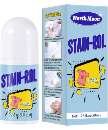 2 Laundry Stain Remover | Spot Remover for Clothes | Stain Remover Roller-Ball Cleaner for Clothes Ideal for Instant Stain Removal Sreeka 2 Pcs 50ml - Buy Online on GoSupps.com