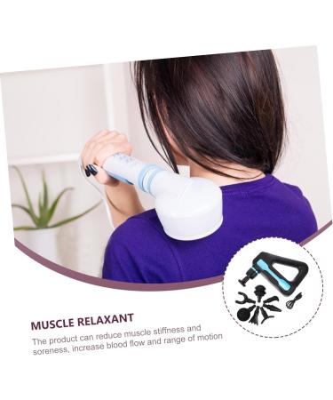 Beavorty Neck Massage Device - Triangular Fascia & Hand Massager for Percussion Muscle Relaxation | International Shipping Available - Buy Online on GoSupps.com